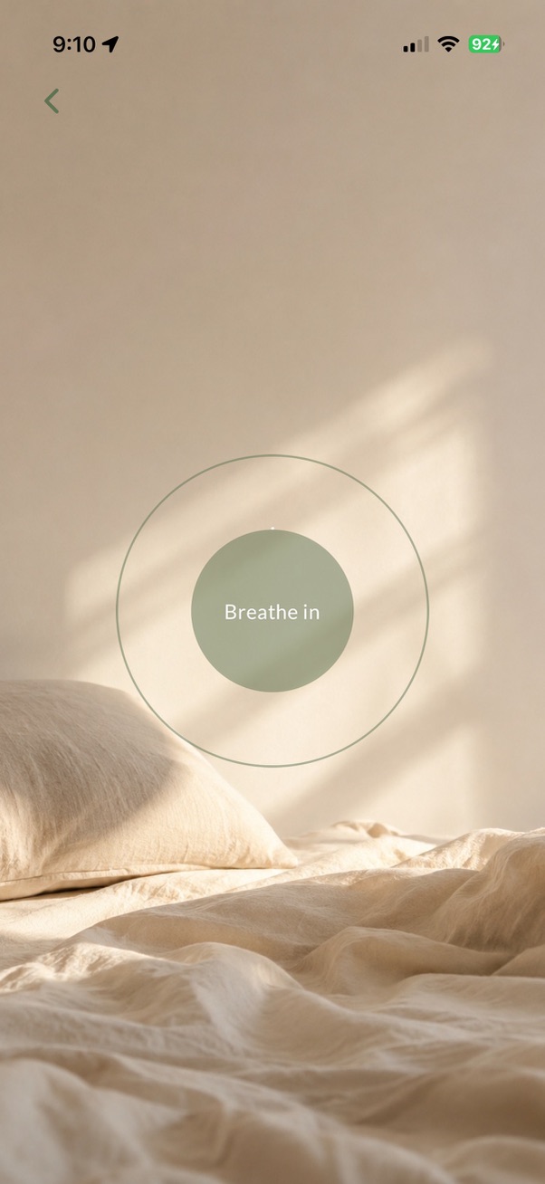 Breathe and receive